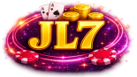 Casino-style JL7 logo with poker elements