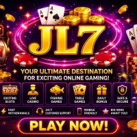 jl7 Vibrant casino jackpot promotion graphic